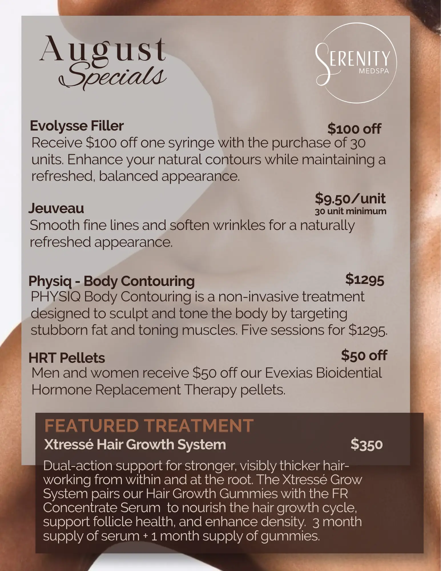August specials