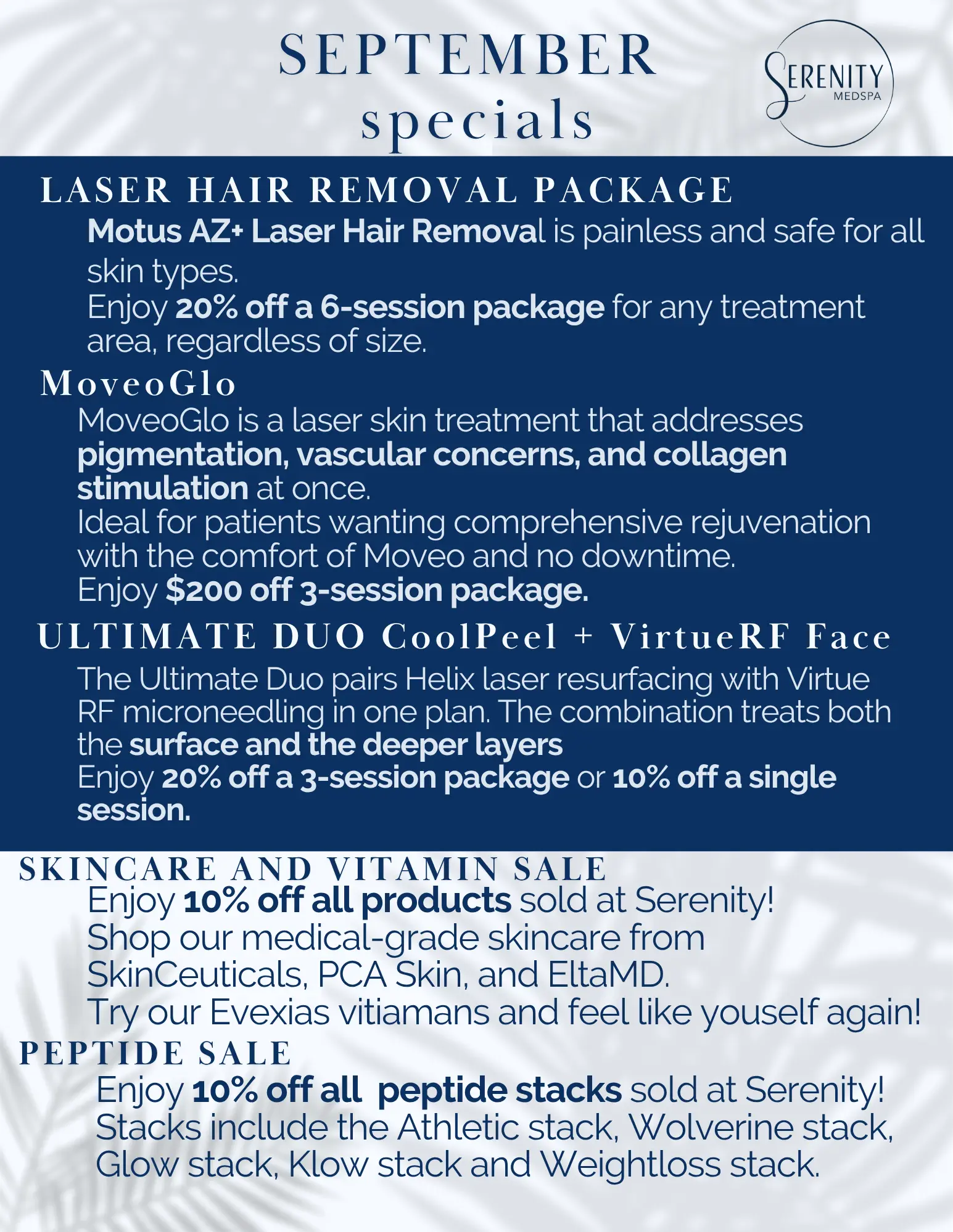 September Specials